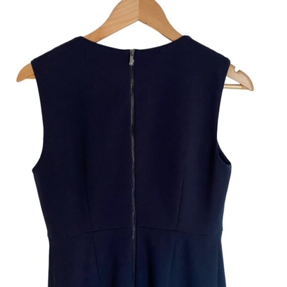 Magaschoni Navy Sleeveless Dress 8 - Picture 6 of 6